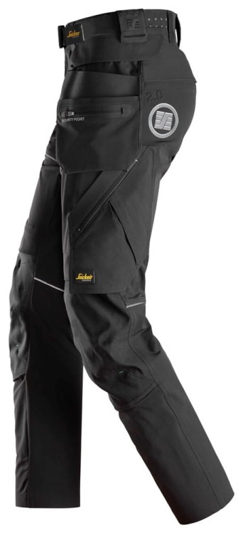 Spodnie robocze Snickers Workwear FlexiWork+ 2.0 z workami kieszeniowymi 6944