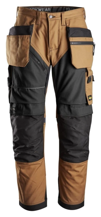 Spodnie robocze Snickers Workwear RuffWork+ z workami kieszeniowymi 6202