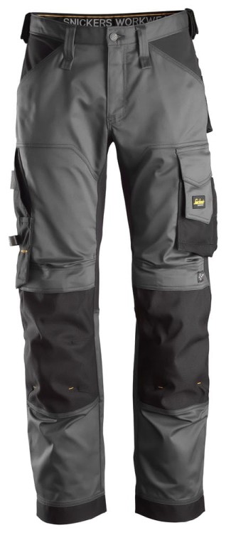 Spodnie robocze stretch Snickers Workwear AllroundWork+ luźno dopasowane 6351