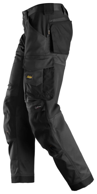 Spodnie robocze stretch Snickers Workwear AllroundWork+ luźno dopasowane 6351