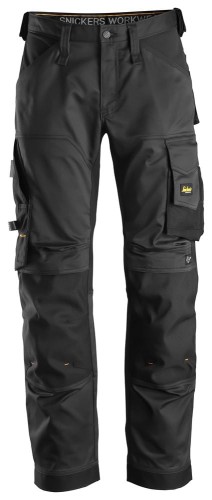 Spodnie robocze stretch Snickers Workwear AllroundWork+ luźno dopasowane 6351
