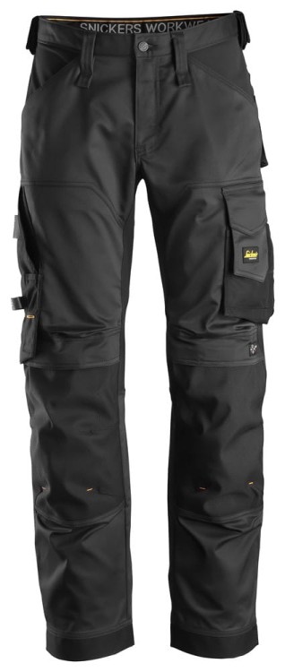 Spodnie robocze stretch Snickers Workwear AllroundWork+ luźno dopasowane 6351