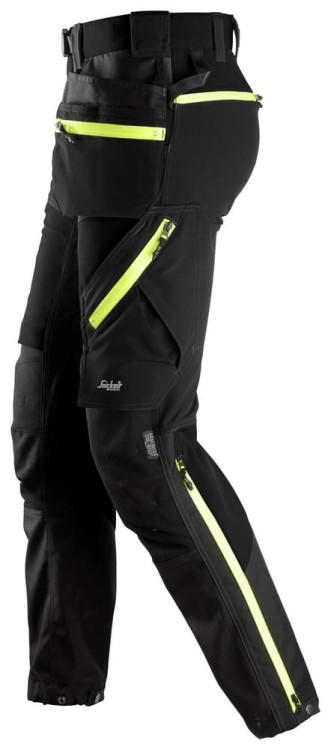 Spodnie robocze Stretch Snickers Workwear FlexiWork+ z workami kieszeniowymi 6940