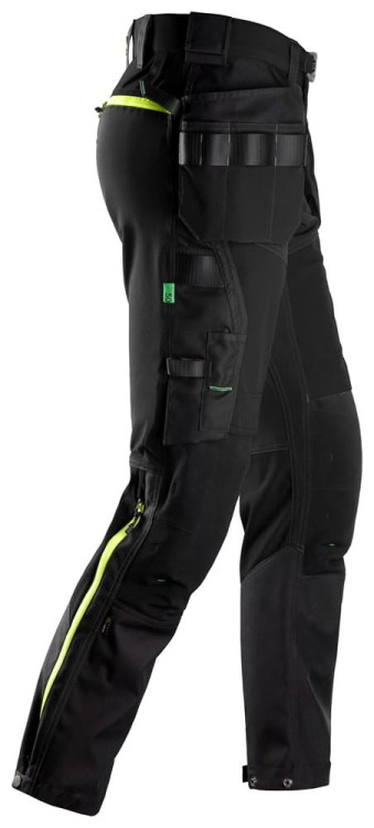 Spodnie robocze Stretch Snickers Workwear FlexiWork+ z workami kieszeniowymi 6940