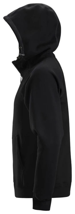 Bluza Snickers Workwear Logo z kapturem, na suwak 2888