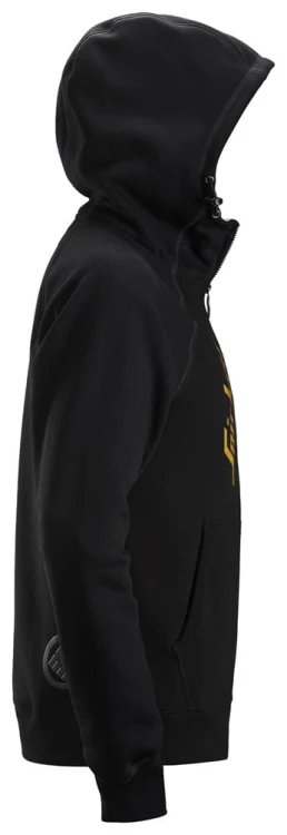 Bluza Snickers Workwear Logo z kapturem, na suwak 2888