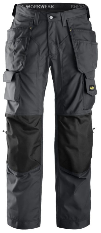 Spodnie Snickers Workwear rip-stop Kevlar® z workami kieszeniowymi do prac podłogowych 3223