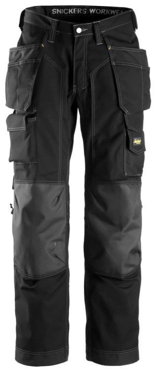 Spodnie Snickers Workwear rip-stop Kevlar® z workami kieszeniowymi do prac podłogowych 3223