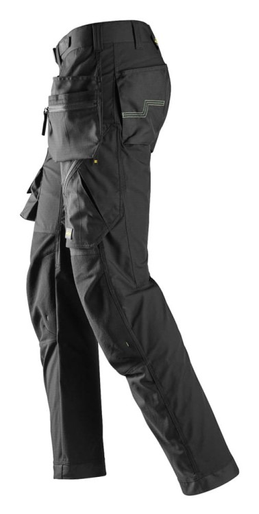 Spodnie Robocze Snickers Workwear FlexiWork+ do Prac Podłogowych (6923)