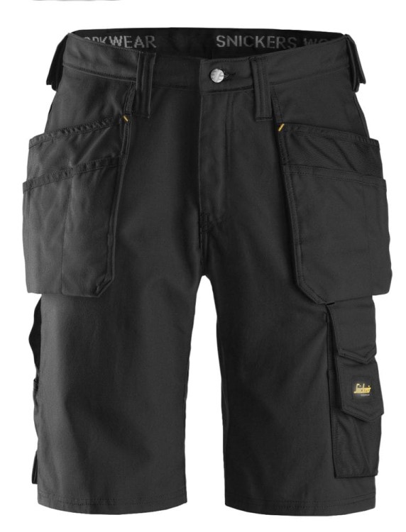 Spodnie krótkie Snickers Workwear Canvas+ z workami kieszeniowymi 3014