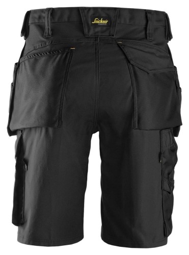 Spodnie krótkie Snickers Workwear Canvas+ z workami kieszeniowymi 3014
