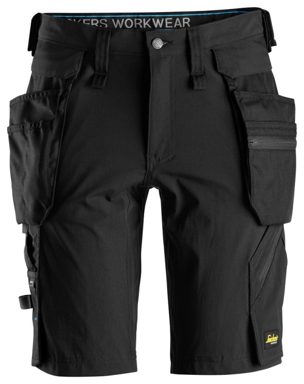 Spodnie krótkie Snickers Workwear LiteWork+ z odłączanymi workami kieszeniowymi 6108