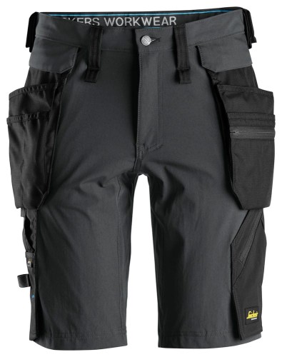 Spodnie krótkie Snickers Workwear LiteWork+ z odłączanymi workami kieszeniowymi 6108