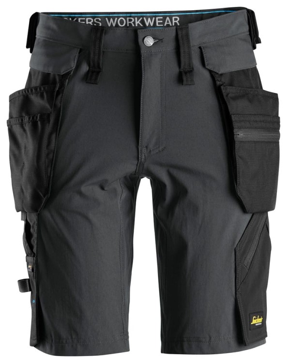 Spodnie krótkie Snickers Workwear LiteWork+ z odłączanymi workami kieszeniowymi 6108