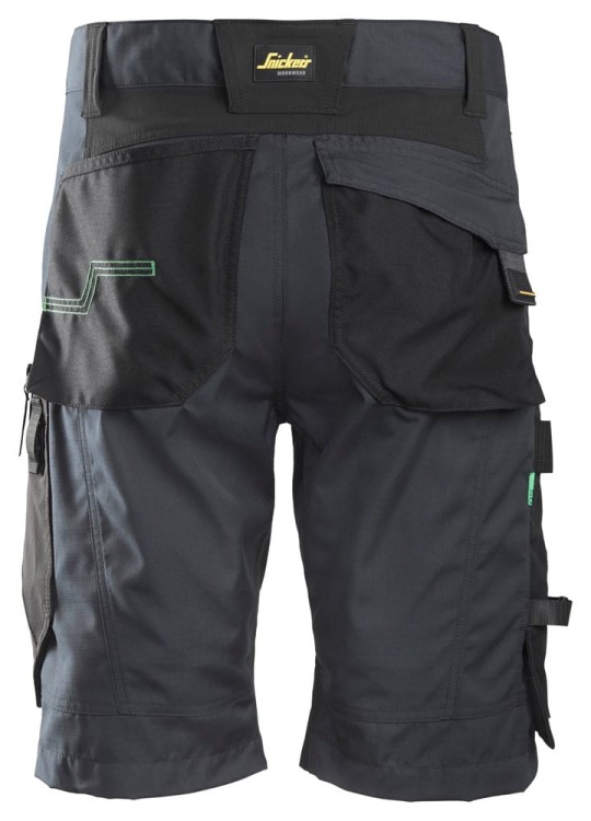 Spodnie krótkie Snickers Workwear FlexiWork+ 6914