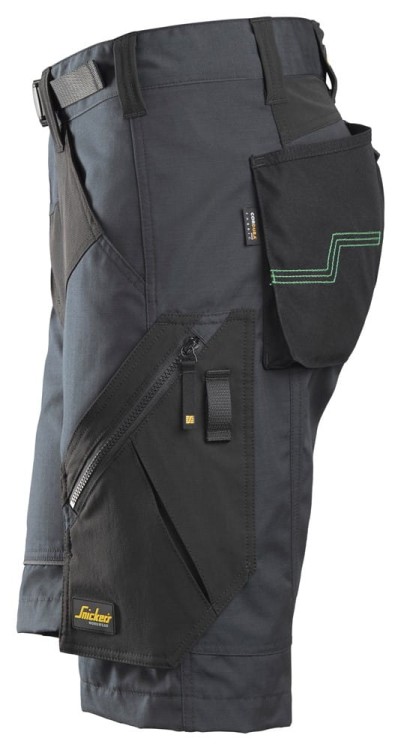 Spodnie krótkie Snickers Workwear FlexiWork+ 6914