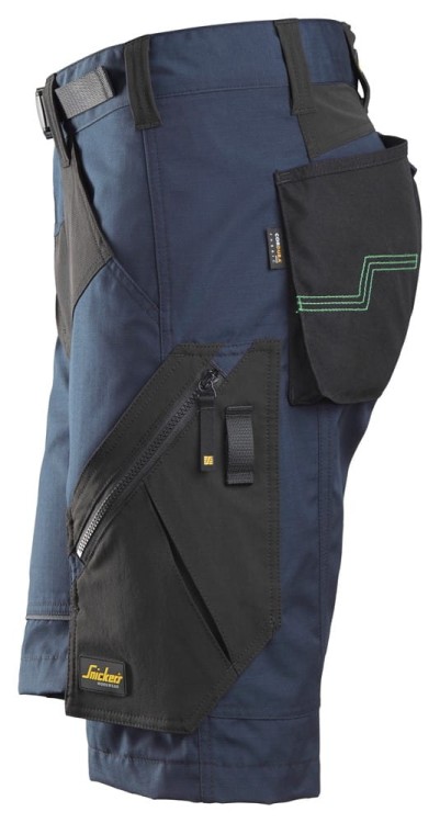 Spodnie krótkie Snickers Workwear FlexiWork+ 6914