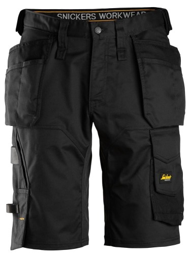 Spodnie krótkie Snickers Workwear Stretch AllroundWork z workami kieszeniowymi, luźne 6151