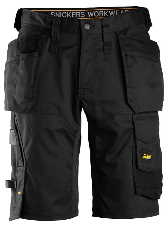 Spodnie krótkie Snickers Workwear Stretch AllroundWork z workami kieszeniowymi, luźne 6151