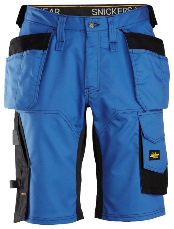 Spodnie krótkie Snickers Workwear Stretch AllroundWork z workami kieszeniowymi, luźne 6151