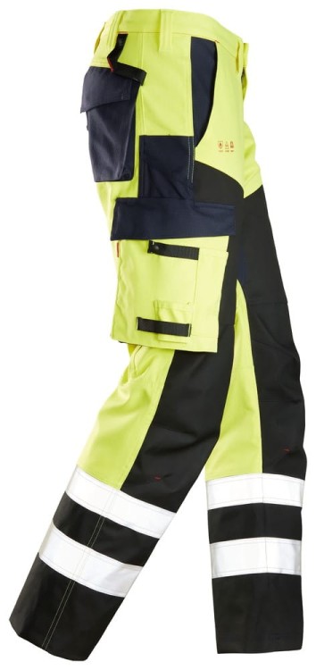 Spodnie odblaskowe ProtecWork wzmocnione Snickers Workwear 6365