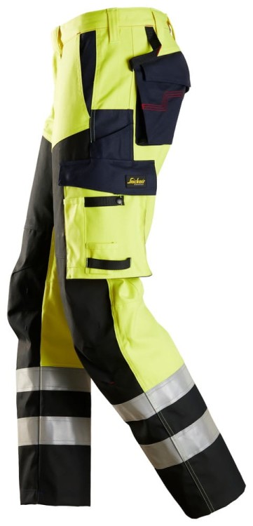 Spodnie odblaskowe ProtecWork wzmocnione Snickers Workwear 6365