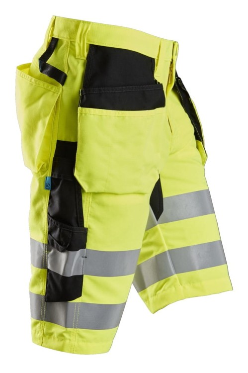 Spodnie Krótkie Odblaskowe LiteWork+ z workami kieszeniowymi Snickers Workwear 6131