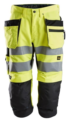 Piratki Odblaskowe LiteWork+ z workami kieszeniowymi Snickers Workwear 6134