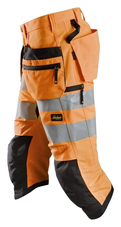 Piratki Odblaskowe LiteWork+ z workami kieszeniowymi Snickers Workwear 6134