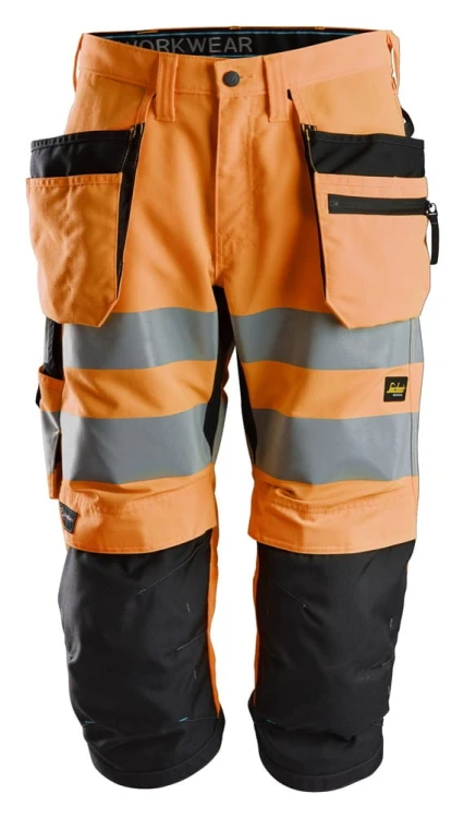 Piratki Odblaskowe LiteWork+ z workami kieszeniowymi Snickers Workwear 6134