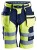 Spodnie Krótkie Odblaskowe FlexiWork+ Snickers Workwear 6933