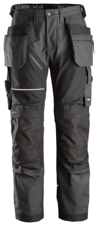 Spodnie Canvas+ RuffWork+ z workami kieszeniowymi Snickers Workwear 6214