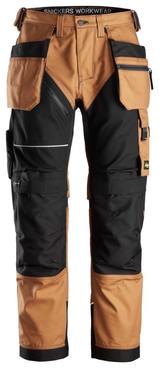 Spodnie Canvas+ RuffWork+ z workami kieszeniowymi Snickers Workwear 6214