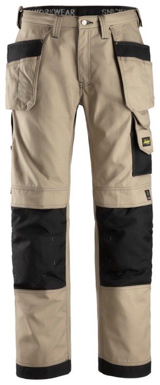 Spodnie Canvas+ z workami kieszeniowymi Snickers Workwear 3214