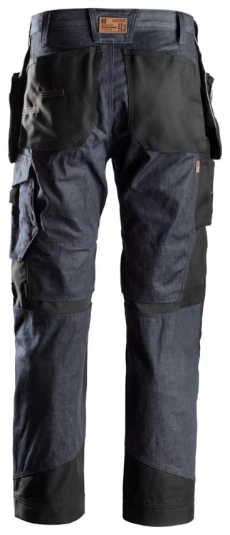 Spodnie RuffWork Denim z workami kieszeniowymi Snickers Workwear 6205