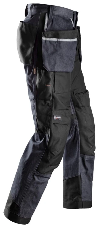 Spodnie RuffWork Denim z workami kieszeniowymi Snickers Workwear 6205