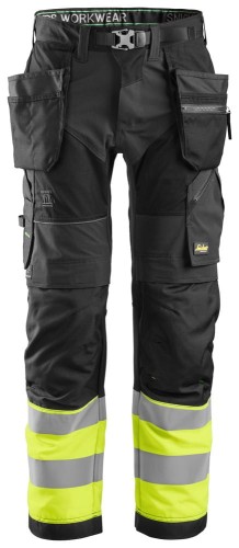 Spodnie Odblaskowe FlexiWork+ Snickers Workwear 6931