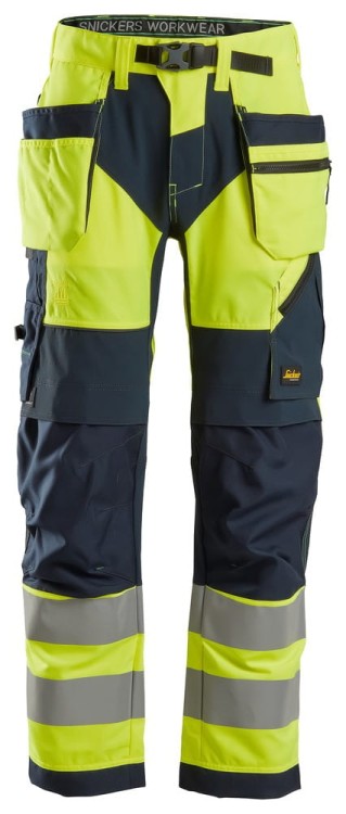 Spodnie Odblaskowe FlexiWork+ Snickers Workwear 6932