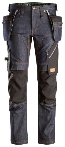 Spodnie Denim FlexiWork+ Snickers Workwear 6955
