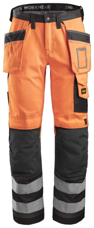 Spodnie Odblaskowe z workami kieszeniowymi Snickers Workwear 3233