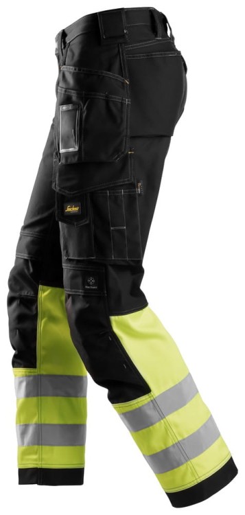 Spodnie Odblaskowe Cotton z workami kieszeniowymi Snickers Workwear 3235