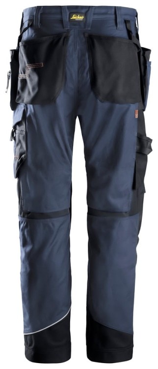 Spodnie RuffWork+ Cotton z workami kieszeniowymi Snickers Workwear 6215