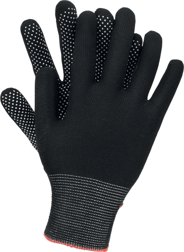 Rękawice robocze Ogrifox nakrapiane DOTUA czarny