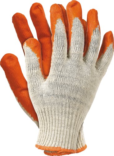 Rękawice robocze Reis RU powlekane pomarańcz