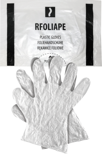 Rękawice Ochronne Robocze Foliowe RFOLIAPE (FOLIAPE) – Paczka 100 szt.