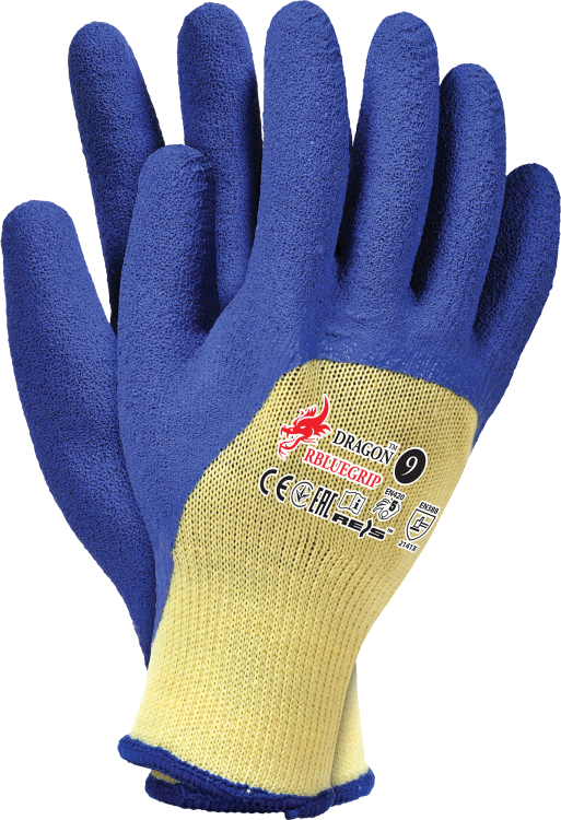 Rękawice Ochronne Powlekane Lateksem RBLUEGRIP (BLUEGRIP)