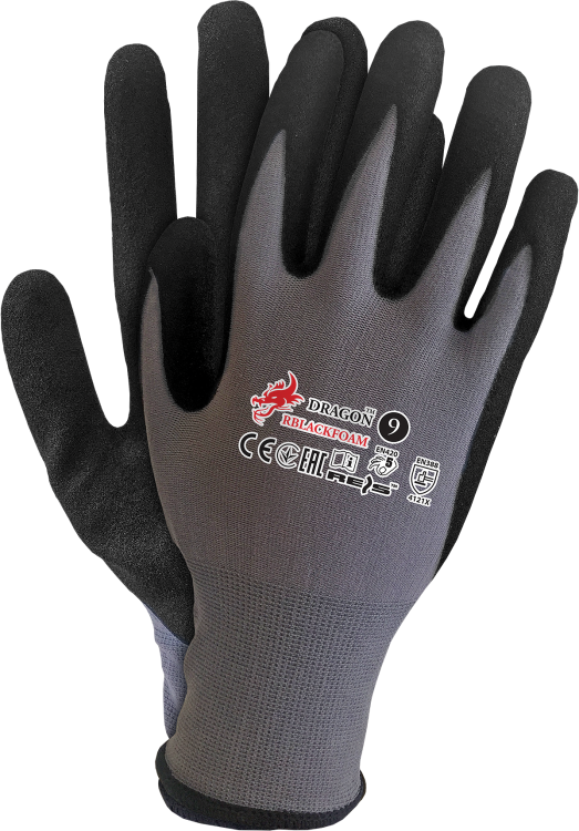 RĘKAWICE OCHRONNE RBLACKFOAM