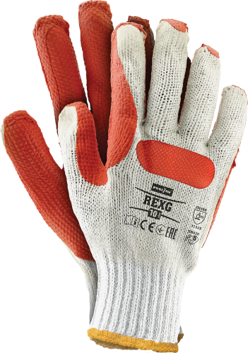 Rękawice Ochronne Powlekane Lateksem REXG Extra Grip