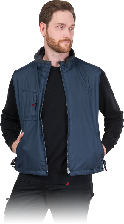 Bezrękawnik ocieplany polarem REIS NEVADA