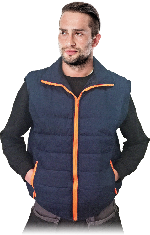 Bezrękawnik ocieplany pikowany REIS PERKOZ